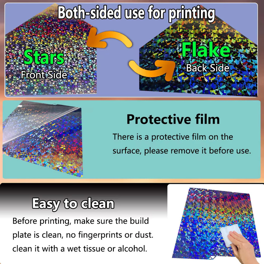 Anycubic Doppelseitige Federstahlbauplatte für Kobra X, S1 und S1 Combo 3D-Drucker mit PEI und PEO Beschichtung - Bild 2