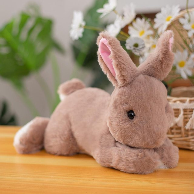 BC Pet Supplies Kaninchen Plüschtier, braun, 30cm - Bild 1