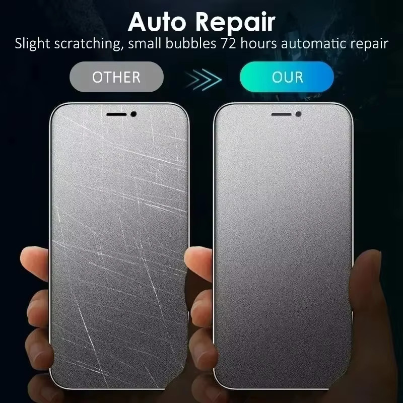 Matte 2,5D Displayschutzfolie aus gehärtetem 9H Glas für Samsung Galaxy S26 Pro, S25 Edge, S24, S23 FE und S22 Plus Ultra, Full Cover, transparent - Bild 5