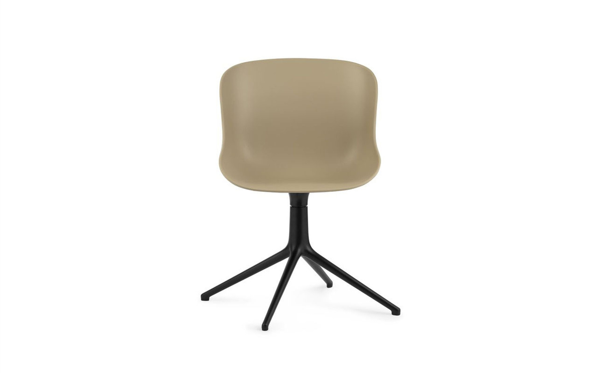 Normann Copenhagen Hyg Drehstuhl in Beige im skandinavischen Stil mit Rollen - Bild 2