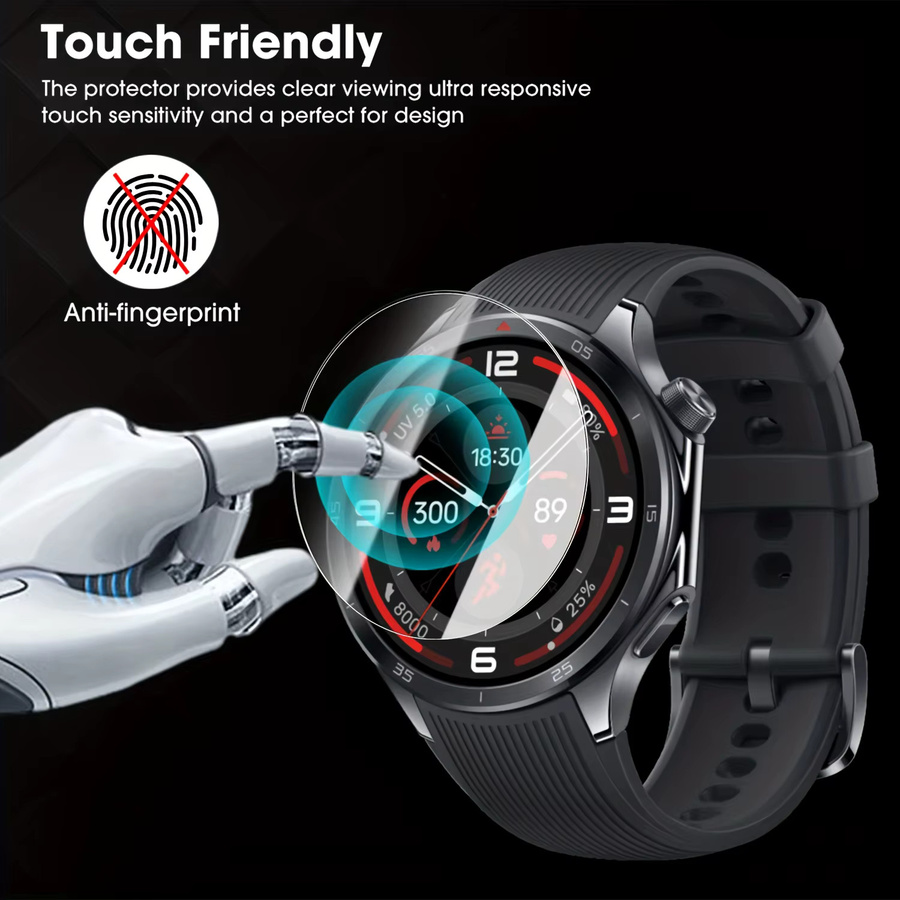 Oneplus Displayschutzfolie Glas, 5 Stück, für Watch 3 - Bild 5