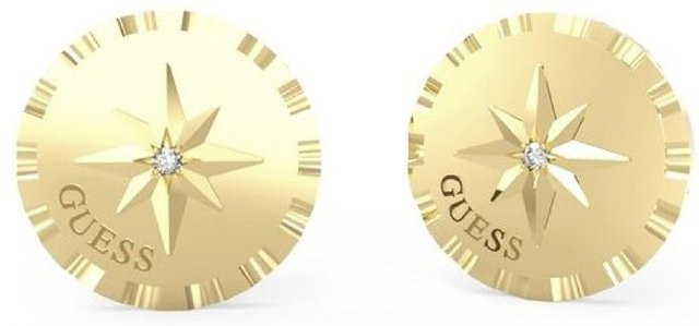 Guess Ohrstecker Edelstahl, Gold, Zirkonia, Damen - Bild 1