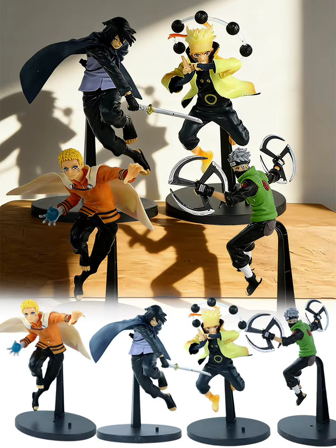 Bandai Naruto Actionfigur, Kampfversion, 18cm - Bild 4