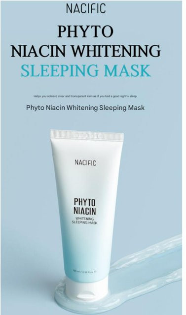 Nacific Phyto Niacin Schlafmaske, 100 ml, mit Niacinamid - Bild 1