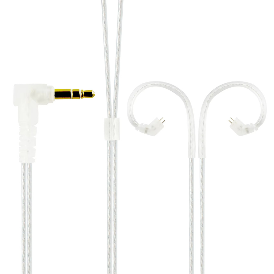 KZ HiFi-Kopfhörerkabel mit 4. Generation Versilberungsprozess, 3,5 mm Klinkenstecker, Gold und Silber, Transparent - Bild 2