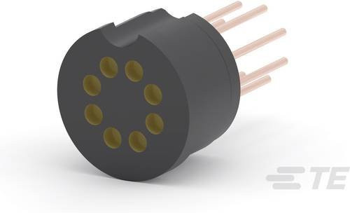 TE Connectivity Kartenmodulsockel 1735251-2 in Schwarz - Bild 1