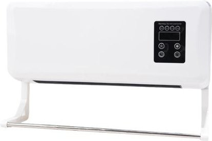 Arabella Wandmontierter Elektrischer Raumheizer mit Touchscreen und Thermostat, Weiß