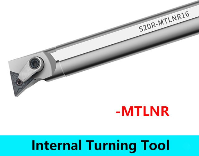 Lihaoping Interne Drehwerkzeuge S16Q-MTLNR16 S20R-MTLNR16 S25S-MTLNR16 für CNC-Drehmaschinen in Silber - Bild 1