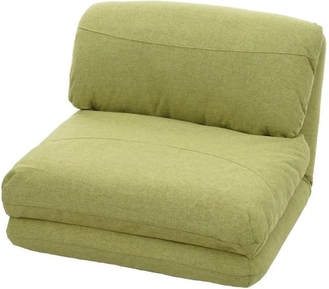 MCW Schlafsessel E68 Funktionssessel als Schlafsofa in Grün mit Stoffbezug, B/T/H: 75 x 29 x 60 cm - Bild 2