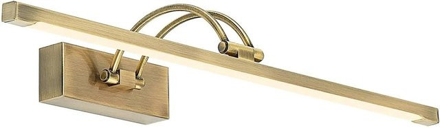 Lucande LED Wandleuchte Felena in Bronze aus Aluminium, 1-flammig - Bild 1