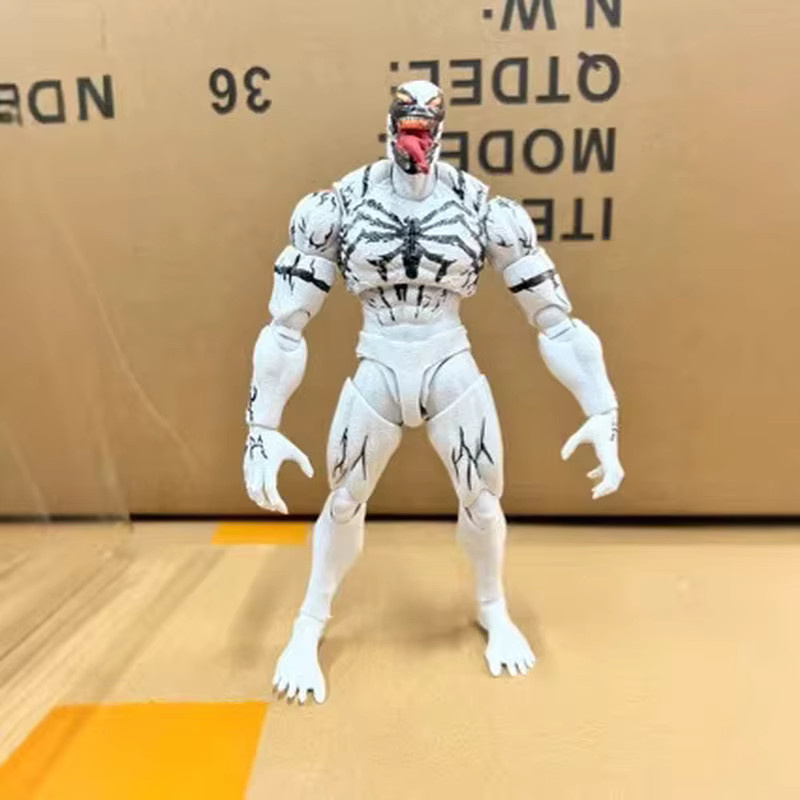 Bandai Marvel Serum Venom White Symbiote Spider-Man Actionfigur - Bild 2