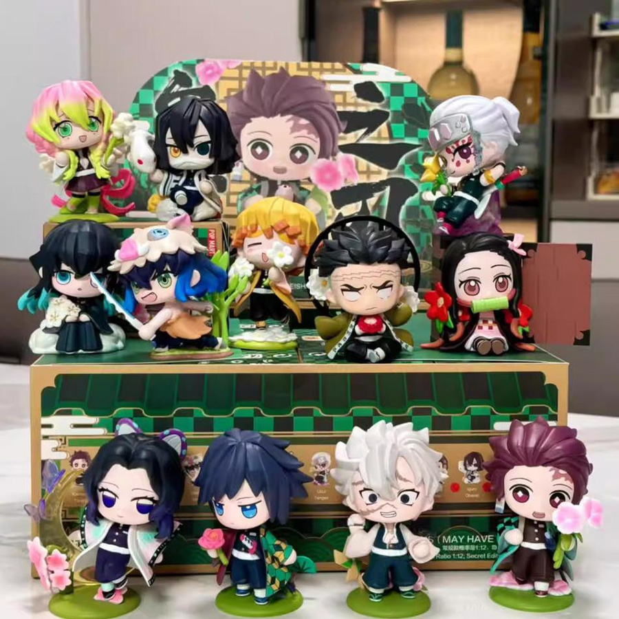 Yiran toy 1 Dämonentöter Tanjiro Kamado Nezuko Figur Blind Box ab 14+y - Bild 1
