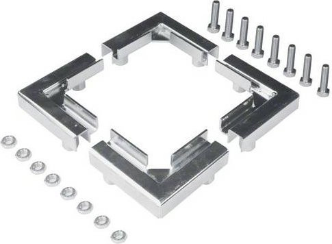 Hager Elektro-Sockelleisten-Zubehör Schwerlaststütze in Silber - Bild 1