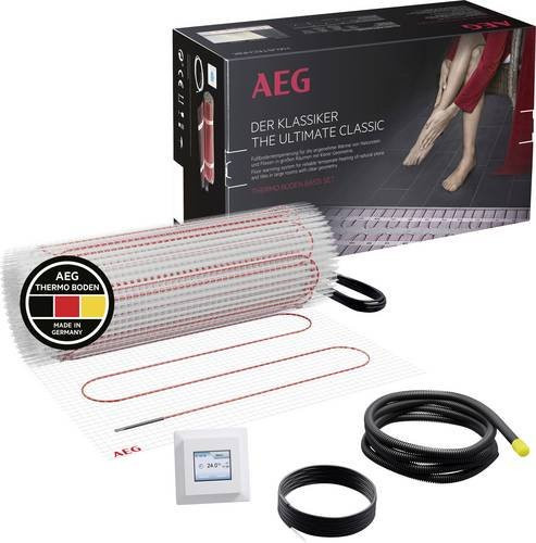 AEG Fußbodenheizung elektronisch TBS TB 160/5 Set Plus in Weiß für 5m² - Bild 1