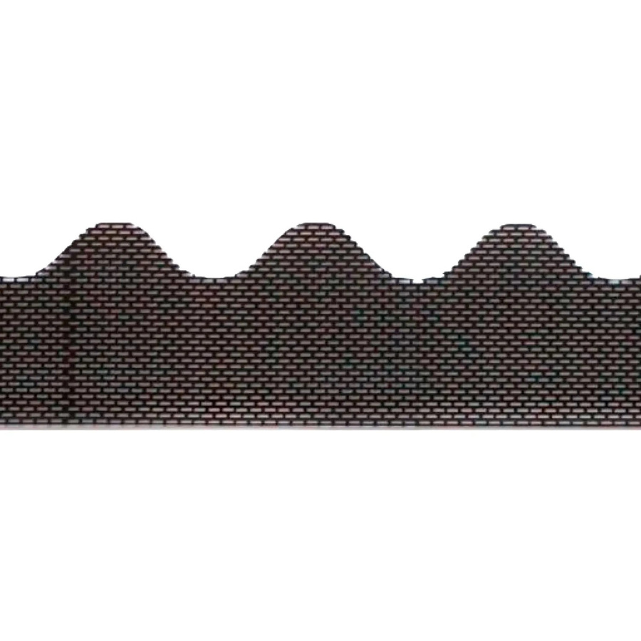 Daprona Traufenbelüftungsprofil Wellenförmig aus PVC in Schwarz, B: 52,5 cm, H: 105 cm - Bild 2