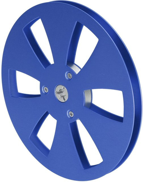 OutsideWorld Universal NAB Leerspule aus Aluminiumlegierung mit 6 Löchern, 14,7 Zoll, Blau - Bild 1