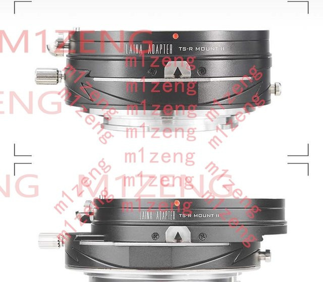 Canon Shift-Tilt-Adapterring für EF-Objektive auf Canon RF-Mount, Schwarz - Bild 1
