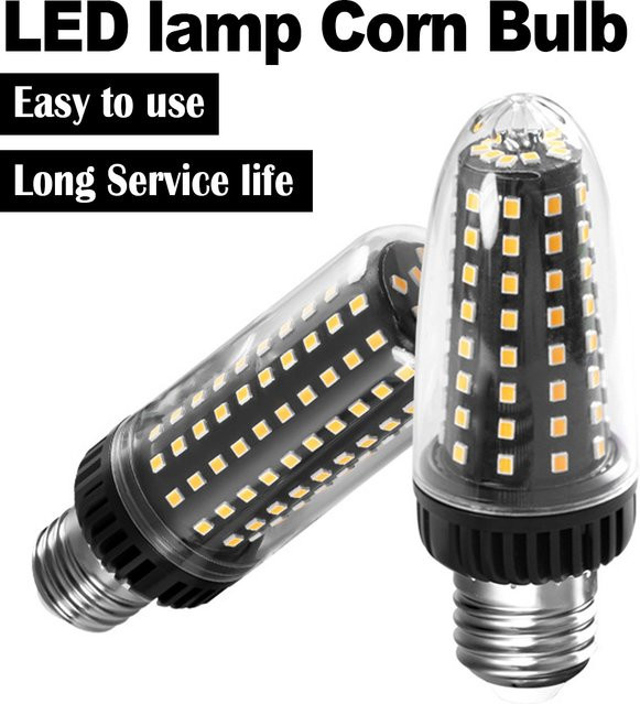 YORYZENG LED Mais Birne Energiesparende Lampe mit 360 Grad Lichtverteilung in E14 oder E27 Fassung - Bild 1