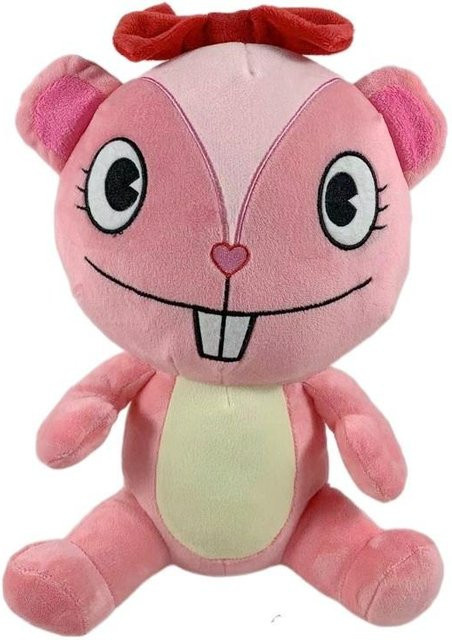 Yiran toy Happy Tree Friends Soldat Fliqpy, Plüschtier, 28cm, ab 14 Jahre - Bild 1