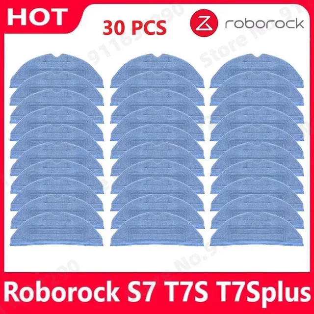 Roborock Wischtücher Ersatzteile in Blau für T7 T7S T7plus T7Splus S7 - Bild 1