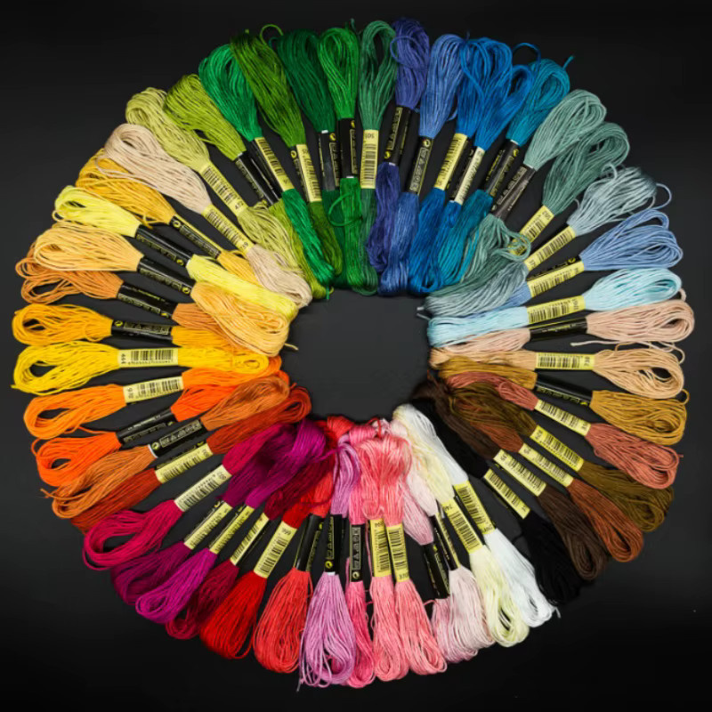 8 Stück Anker Stickgarn aus Baumwolle in Mehrfarben für Kreuzstich und DIY-Handarbeiten - Bild 2