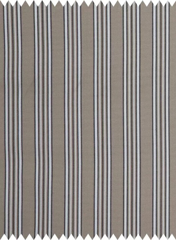 Quenin Tissu Houlgate Ficelle Textilwanddeko mit geometrischem Muster in Beige und Mehrfarbig - Bild 1