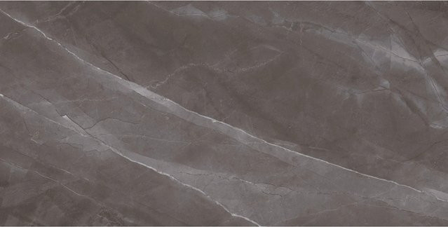 Bodenfliese Feinsteinzeug United Tile und Mosaic Opus Noce in Braun mit Marmoroptik, glasiert und poliert, B: 60 cm, T: 30 cm - Bild 1