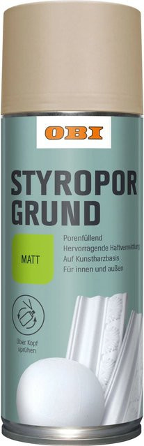 OBI Styropor-Grundierung Spray Beige matt 400 ml - Bild 1