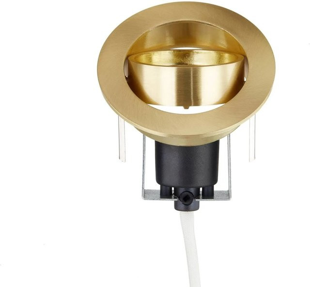 Lindby Einbaustrahler Sunil Modern 1-flammig in Gold/Messing aus Aluminium mit GU10 Fassung - Bild 1