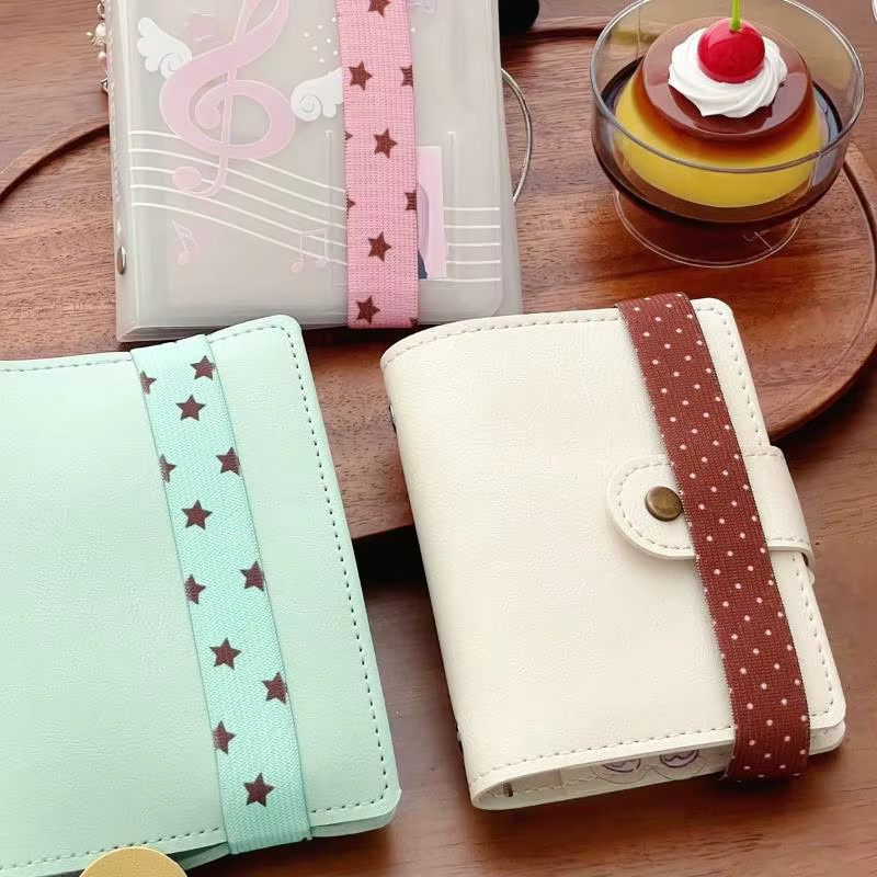 CHENJ Elastische Riemen mit Erdbeeren, Sternen und Fischen für A7 M5 Planer und Notebooks, Multicolour - Bild 2