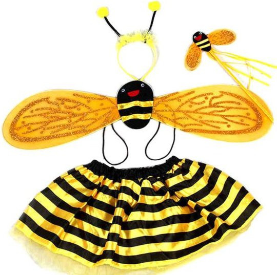 Bryn Prinzessin Verkleidungskoffer-Set, 4-teiliges Set, Gelb, ab 3 Jahren - Bild 1