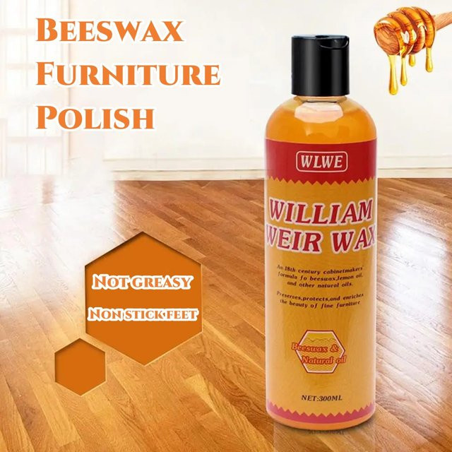 Bienenwachs-Möbelpolitur mit Holzgewürz für die natürliche Pflege von Möbeln und Schränken, 300 ml - Bild 1