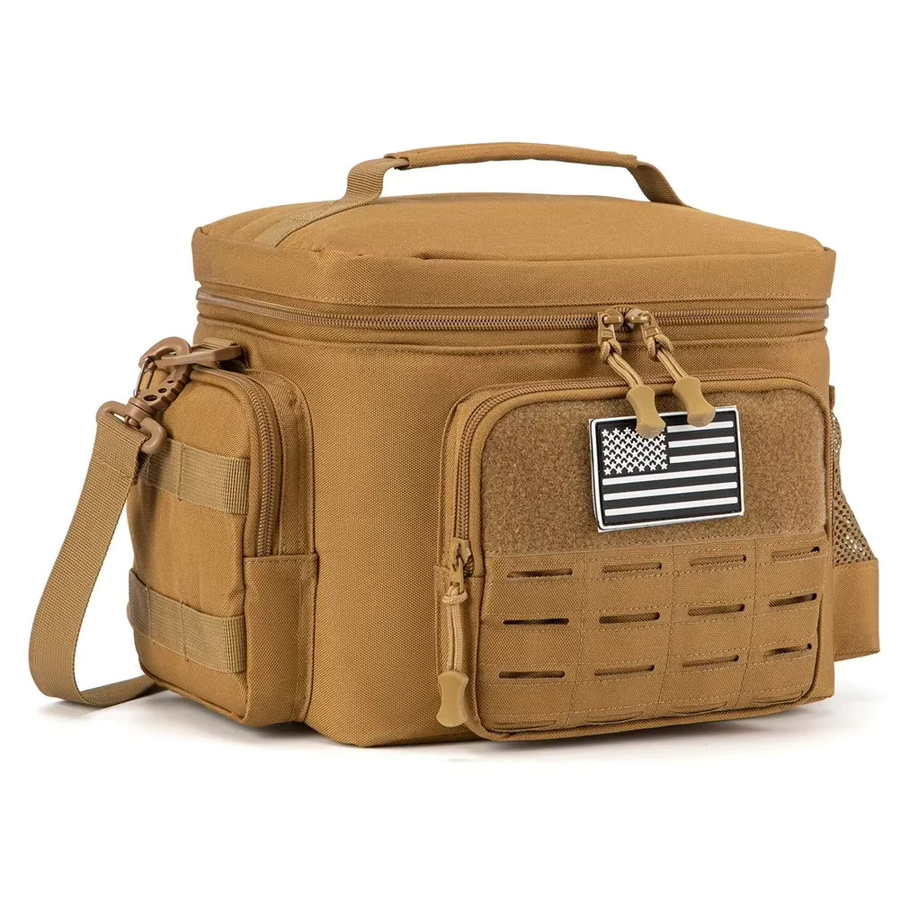 ReFire Gear Taktische Thermo-Kühltasche in Schwarz, isolierte und auslaufsichere Lunchbox für Camping und Outdoor - Bild 7