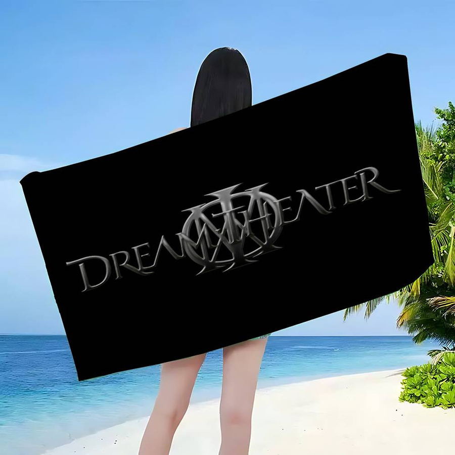 D-Dream Theater Heavy Rock Band Mikrofaser Strandtuch super saugfähig, Breite: 30 cm, Höhe: 60 cm - Bild 1