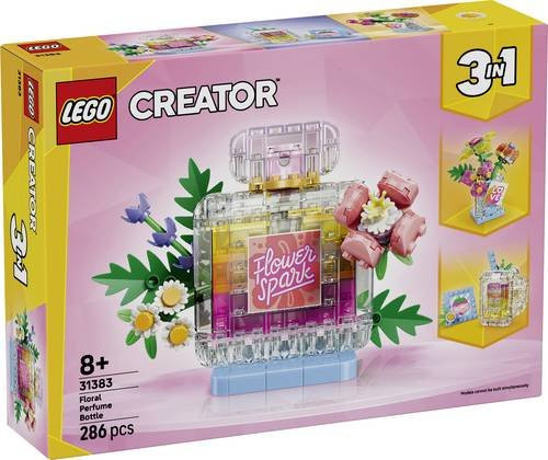 LEGO Creator 3-in-1 Parfümflasche mit Blumendeko ab 8 Jahren - Bild 1