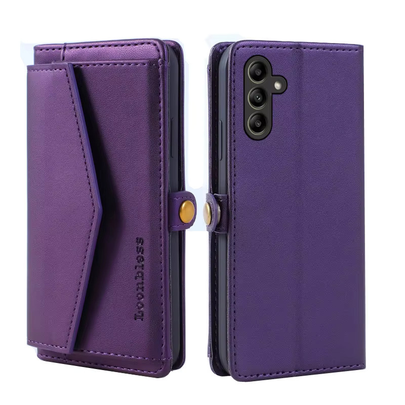 Samsung Galaxy A25 Flip Case Brieftasche in Purple - Bild 1