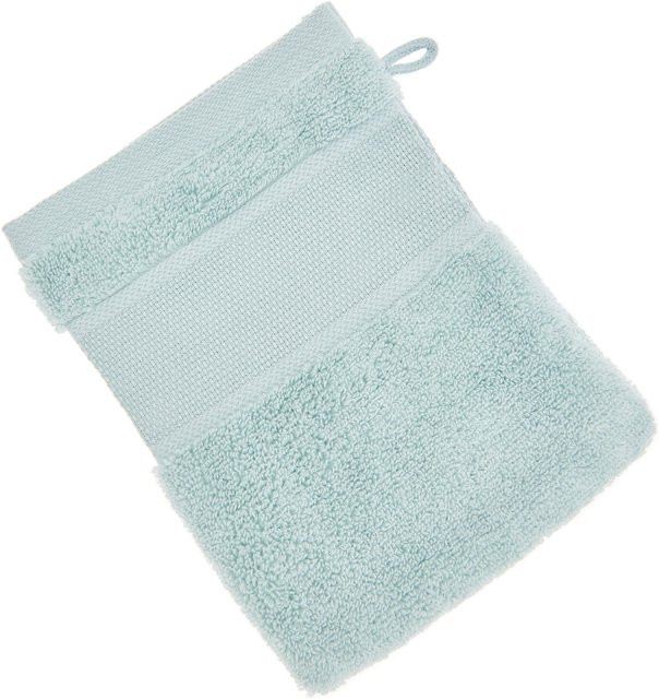 Rico Design Waschhandschuh aus Bio-Baumwolle in Mint, GOTS-zertifiziert und flauschig - Bild 1