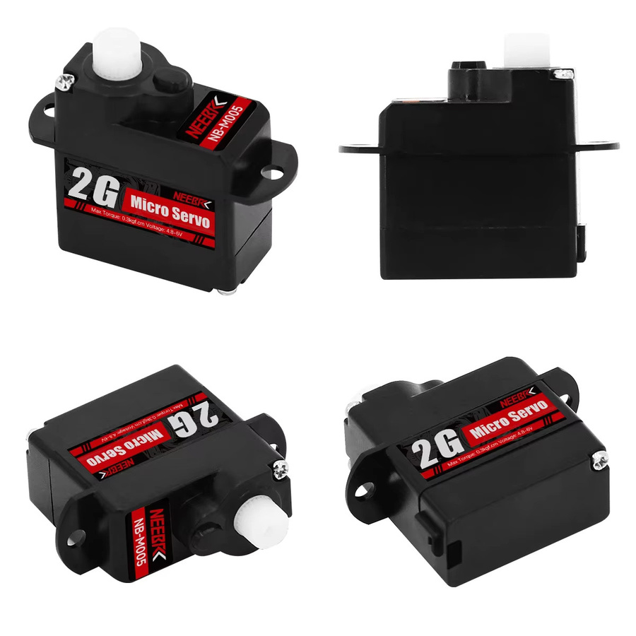 NEEBRC Digital Servo, Kunststoff, Wasserdicht, Schwarz - Bild 3