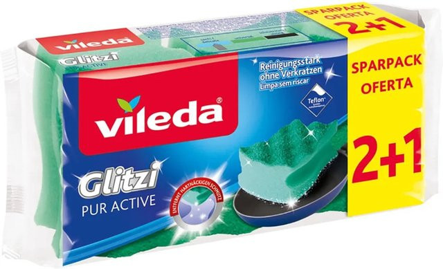 Vileda Glitzi Pur Activ Reinigungsschwamm - Bild 2