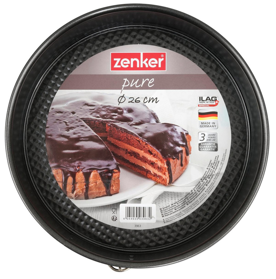 Zenker Springform Pure, rund, Silber, Durchmesser: 26 cm - Bild 2
