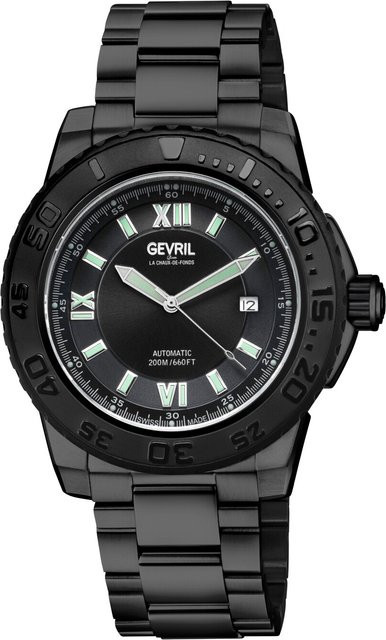 Gevril Herrenuhr Seacloud, Automatik, 44mm, 20ATM - Bild 1