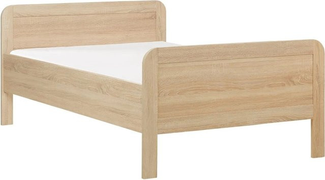 Homestyle4u Komfortbett Seniorenbett in Beige, B/T/H: 120 x 200 x 128,5 cm - Bild 1