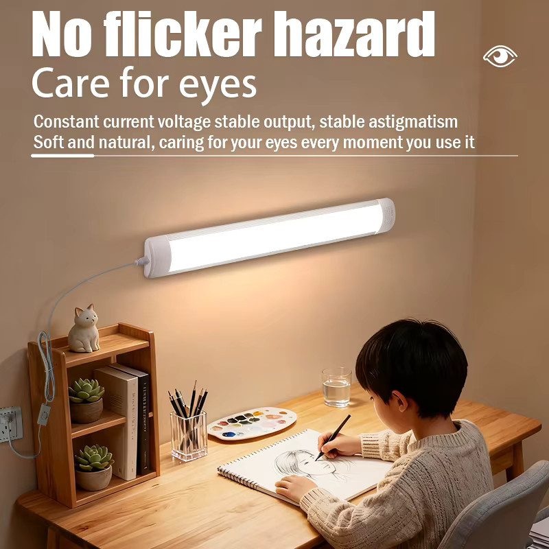 LANGYUE LED-Lichtröhre in Weiß für Schrankbeleuchtung, Küche und Arbeitsplatz - Bild 3