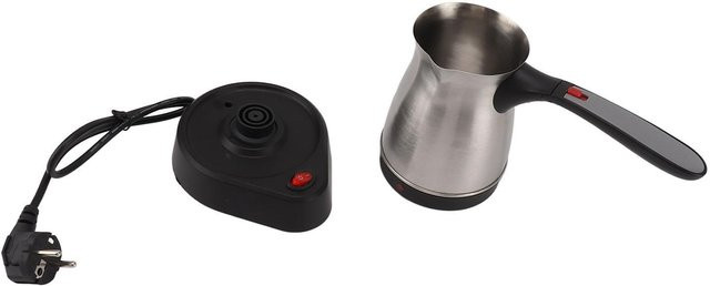 OutsideWorld Elektrische Türkische Kaffeemaschine mit klappbarem Verbrühschutzgriff, 600W, Schwarz, 500ml - Bild 1