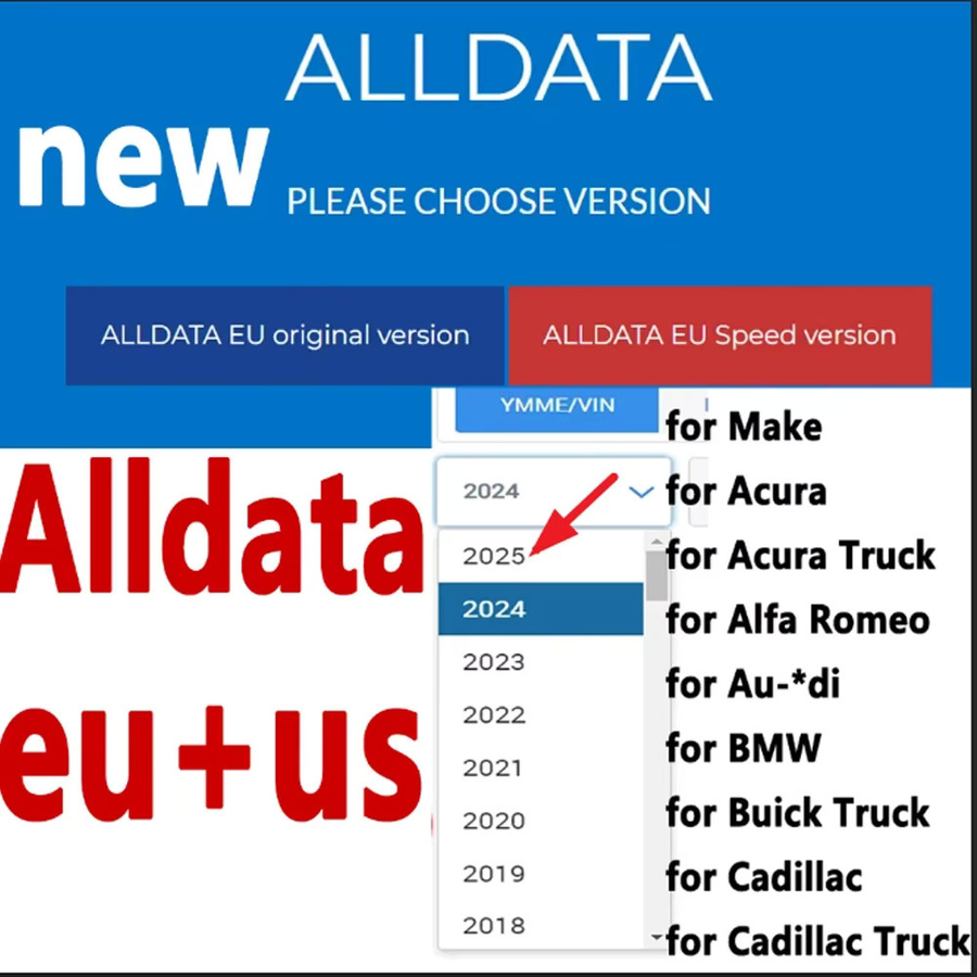 Alldata EU 2027 Vollversion Offline-Software mit Online-Konto für alle Fahrzeugdaten - Bild 2