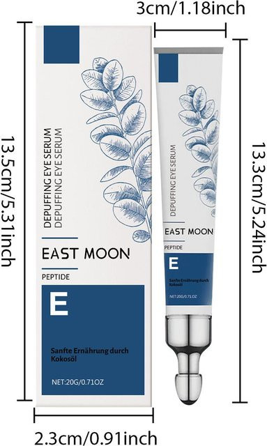 East Moon Augencreme für Herren, 20 g, trockene Haut - Bild 1