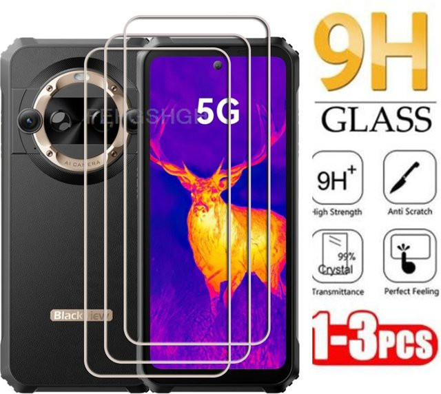 Gehärtetes Glas Display-Schutzfolie für Blackview BL9000 Pro und BL8000, 6,78 Zoll, Transparent - Bild 1