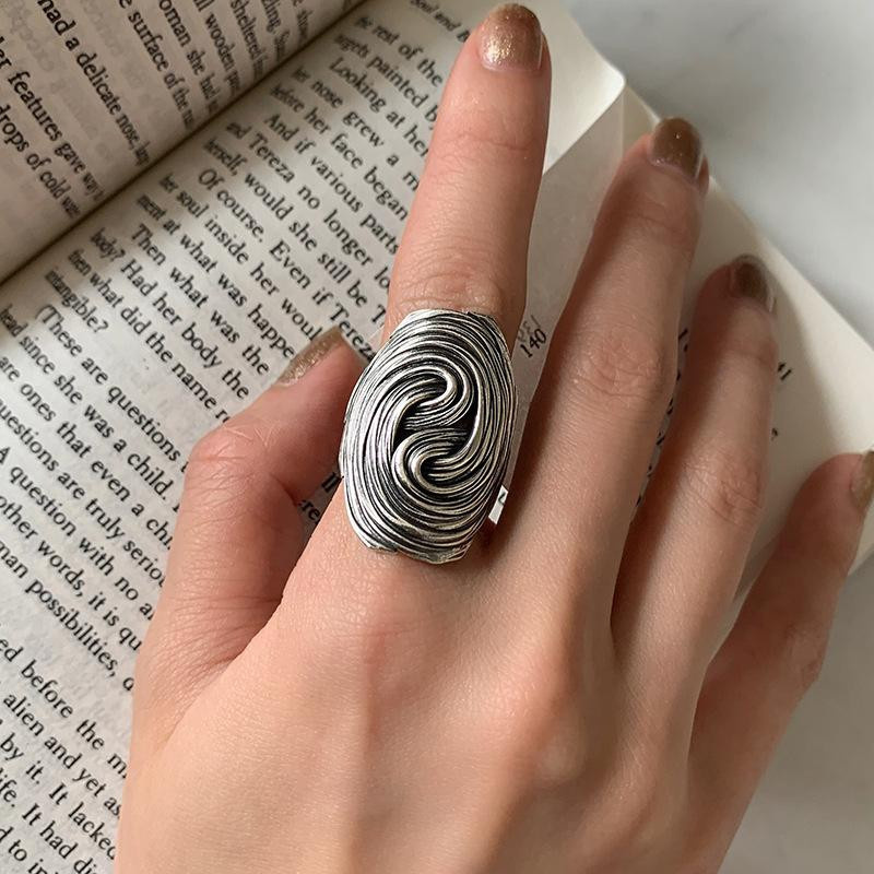 LENNIK Ring, Silber, Zinklegierung, Unisex - Bild 2