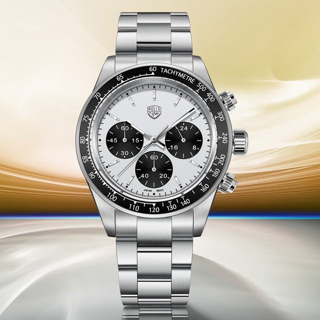 PAGANI DESIGN Chronograph, Quarz, Edelstahl, Saphirglas, Herren - Bild 1
