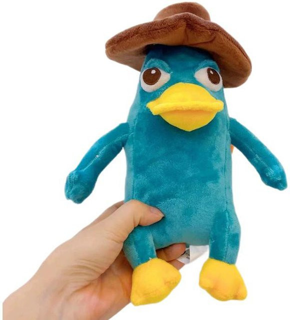 Yiran Health & Beauty Cartoon-Schnabeltier Perry Plüschtier, 25cm - Bild 1